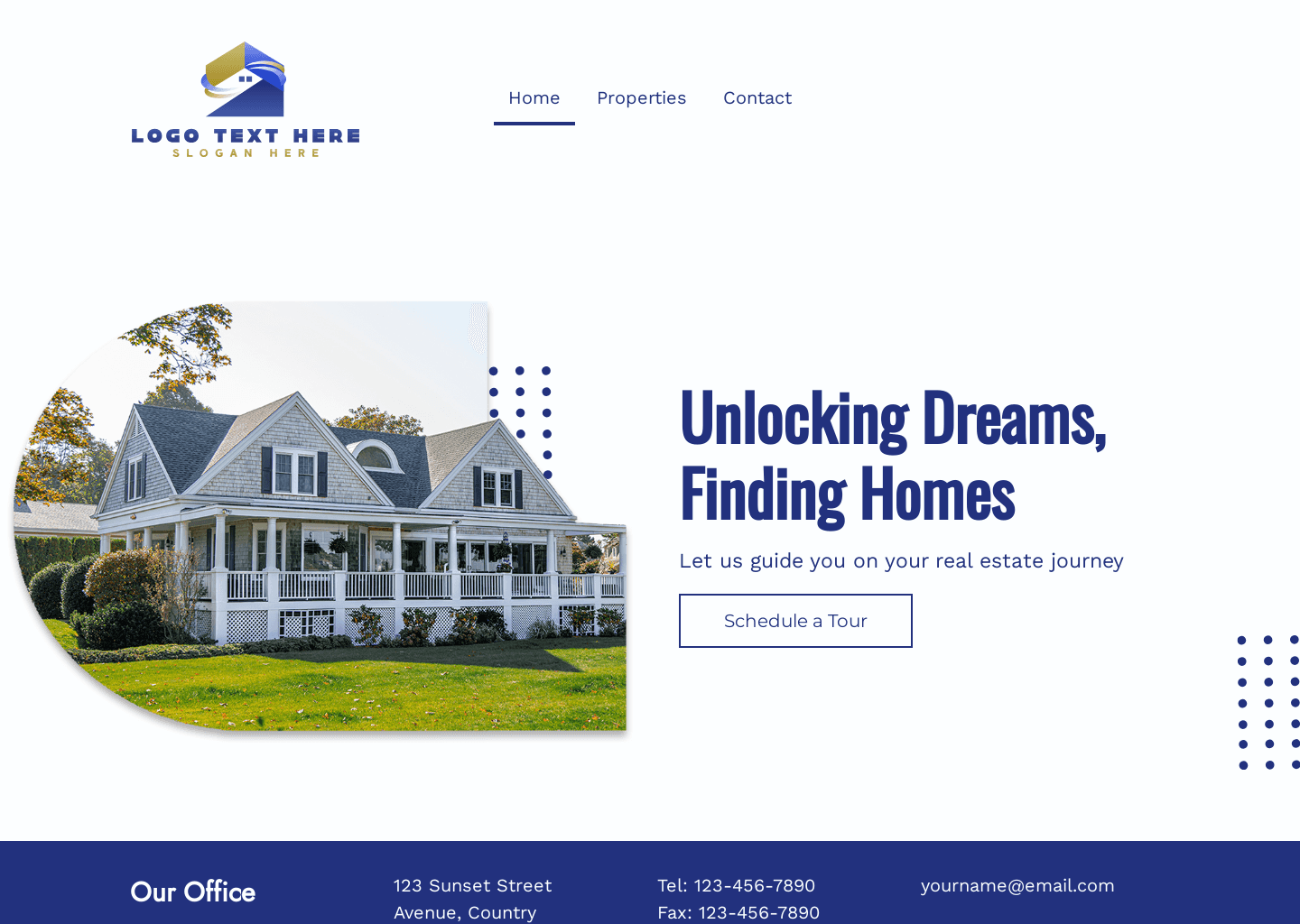 Realtor Properties Website Preview