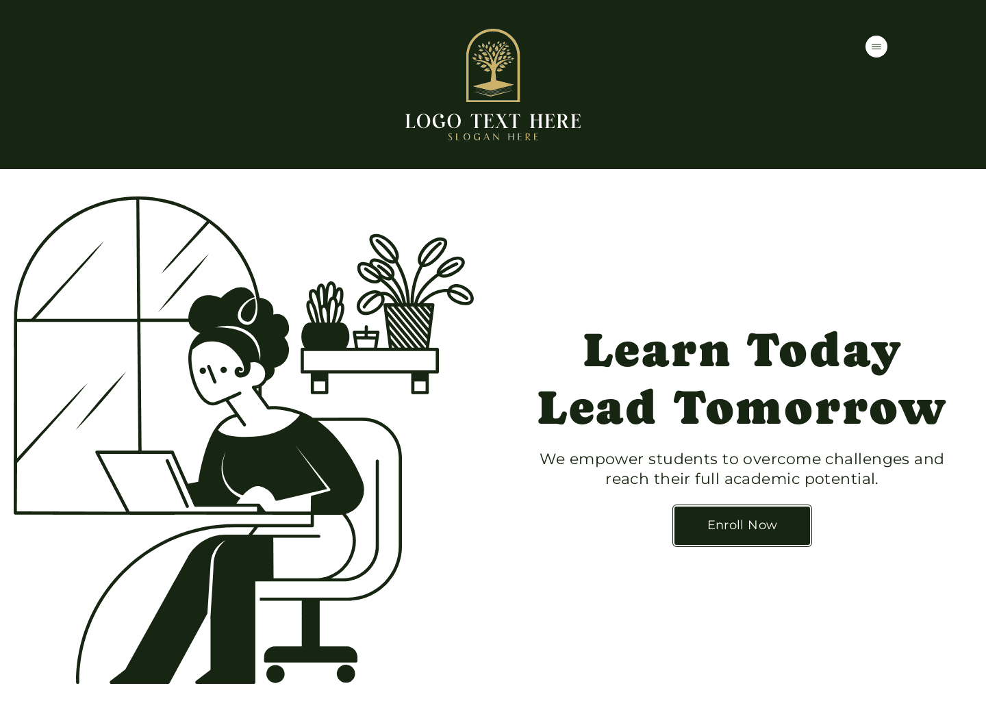 Private Tutor Education Website Preview