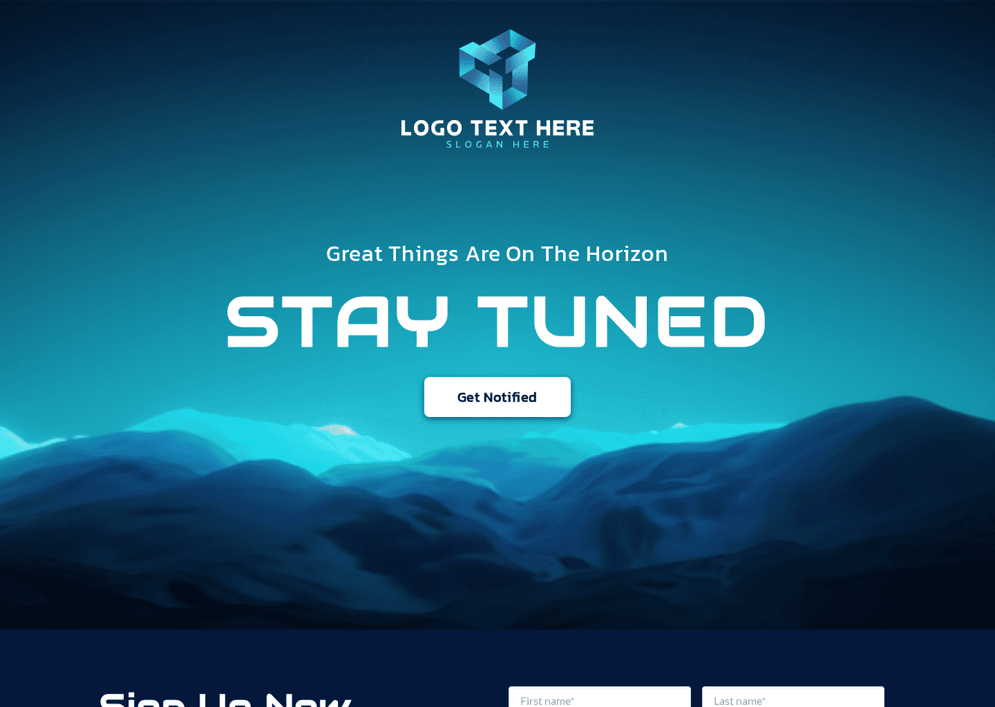 Nature Stay Tuned Website Preview