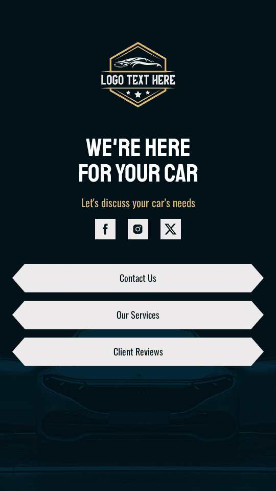 Garage Vehicle Detailing Link in Bio Preview