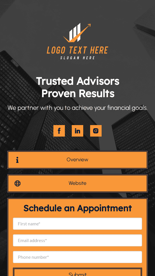 Accounting Consultancy Firm Link in Bio Preview