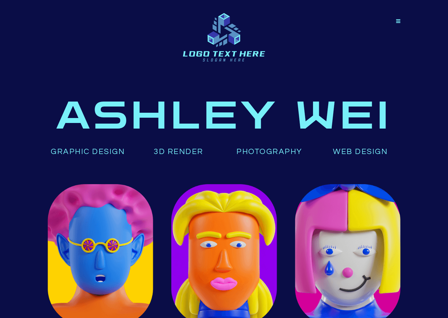 Digital Design Portfolio Website