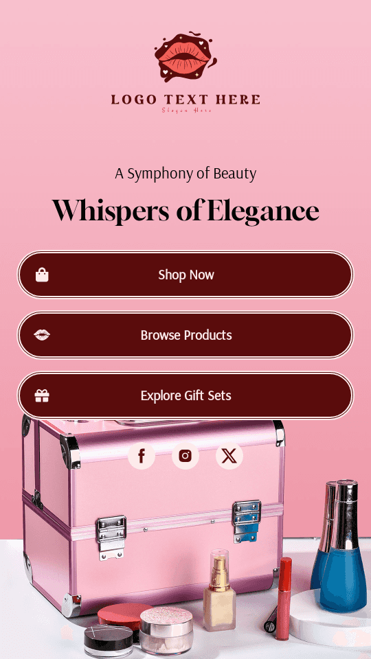 Luxury Beauty Cosmetics Link in Bio Preview