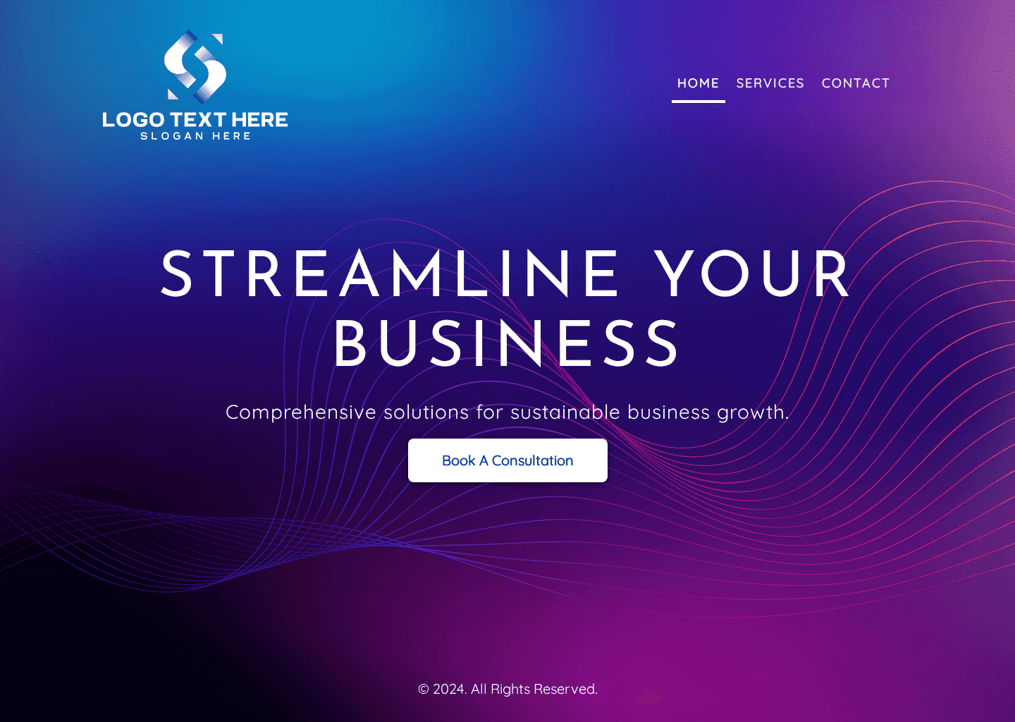 Modern Business Solutions Website Preview