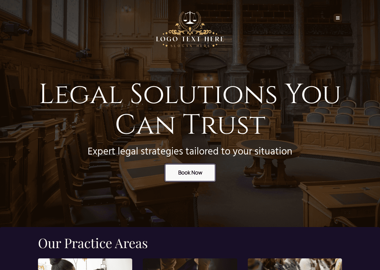 Professional Legal Law Website