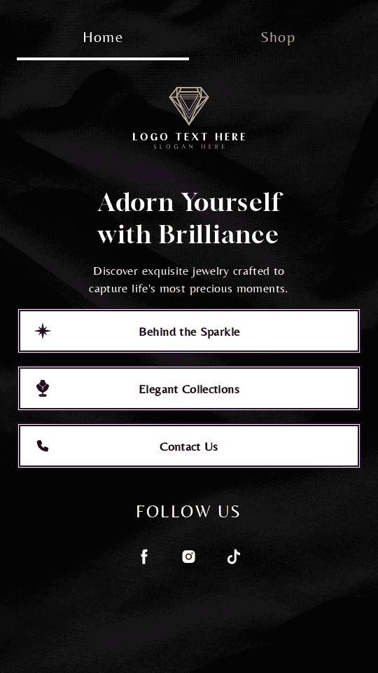 Fashion Jewelry Shop Link in Bio Preview