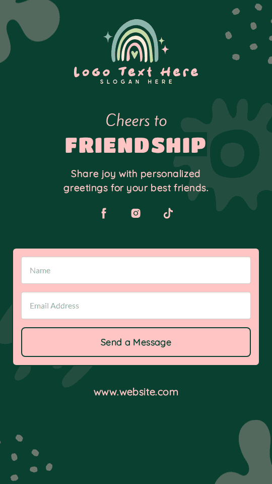 Friendship Day Greeting Link in Bio Preview