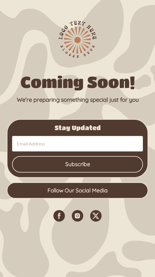 Generic Startup Establishment Link in Bio Preview