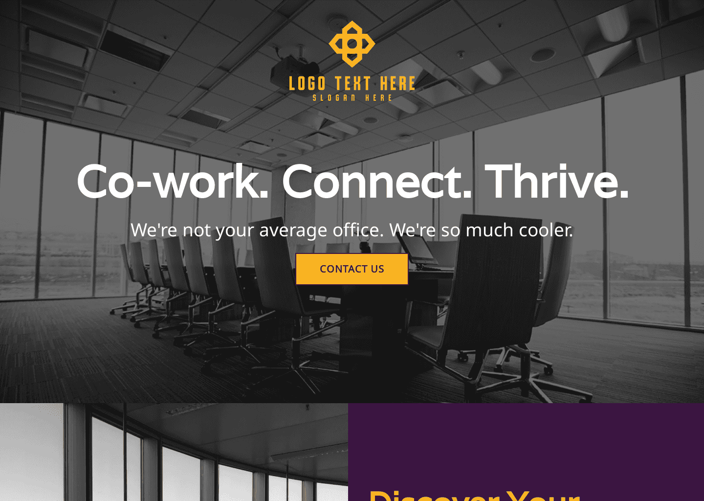 Welcome Business Corporate website design