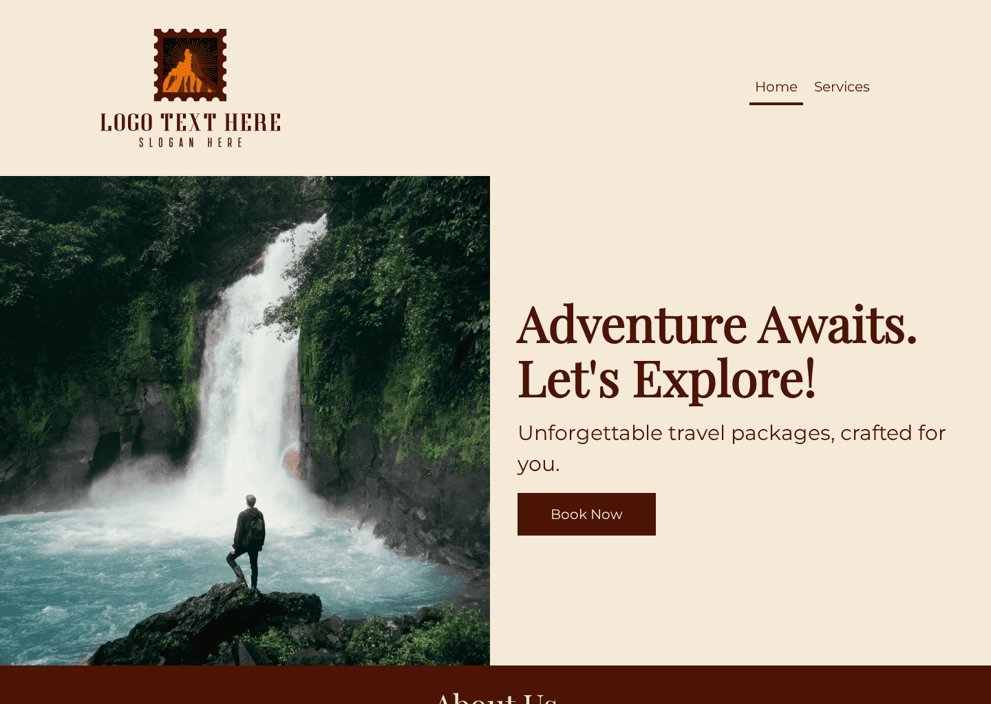 Travel Tour Agency Website Preview