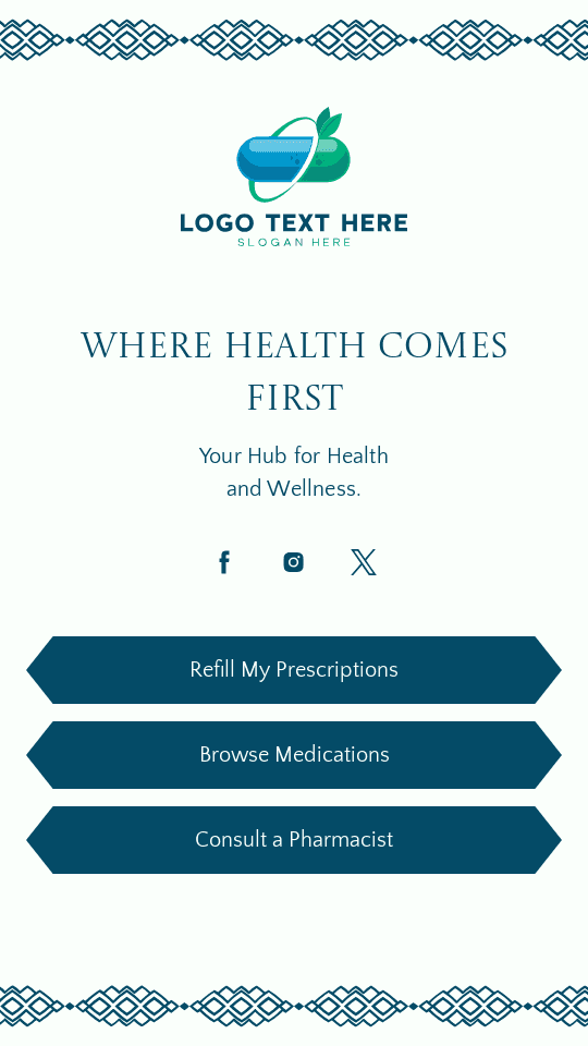 Medical Health Pharmacy Website