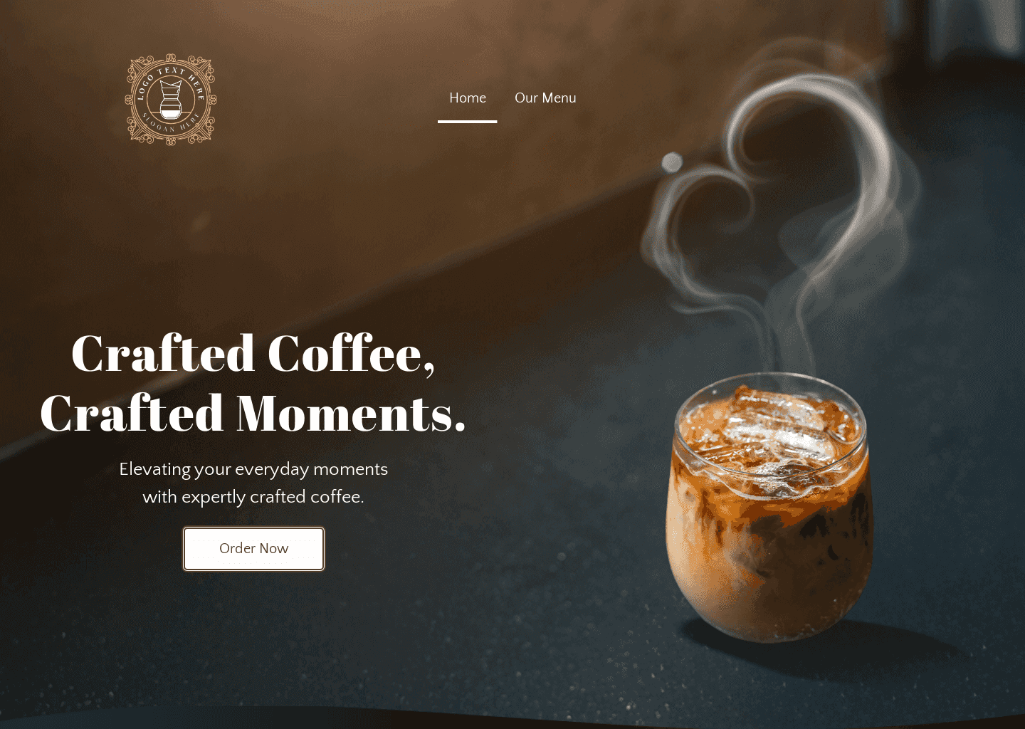 Coffee Bread Cafe Website Preview