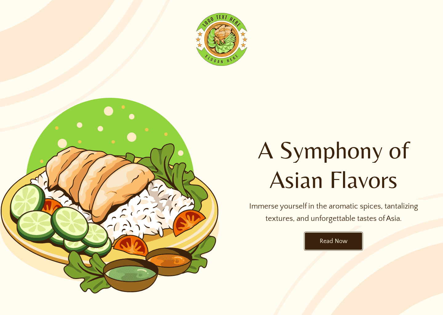 Asian Culture Blog Website Preview