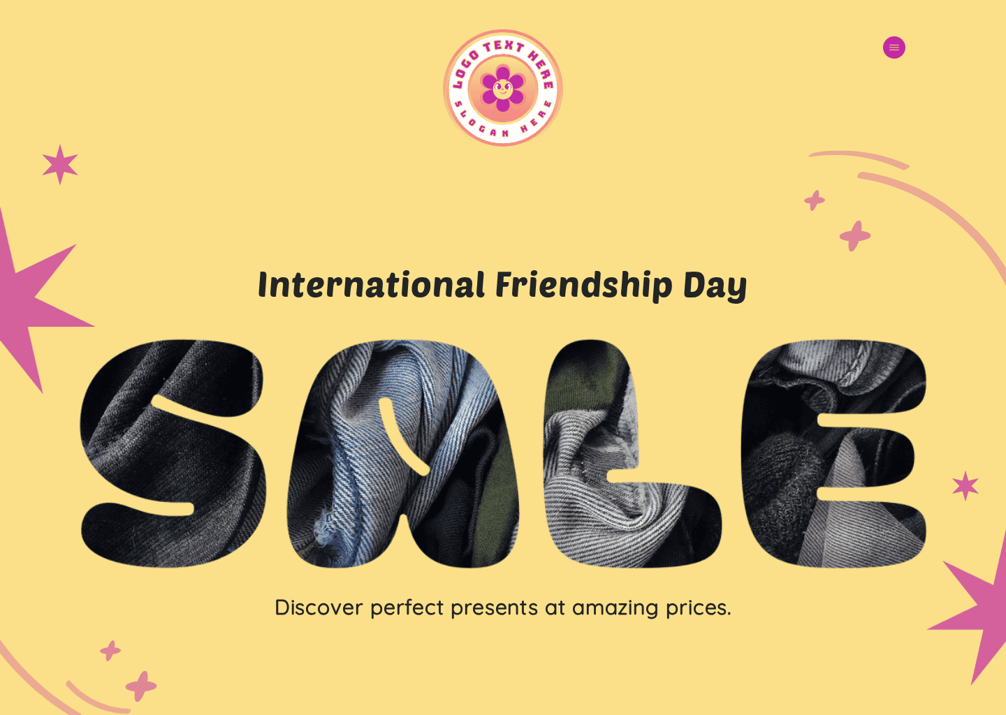 Friendship Day Sale Website Preview