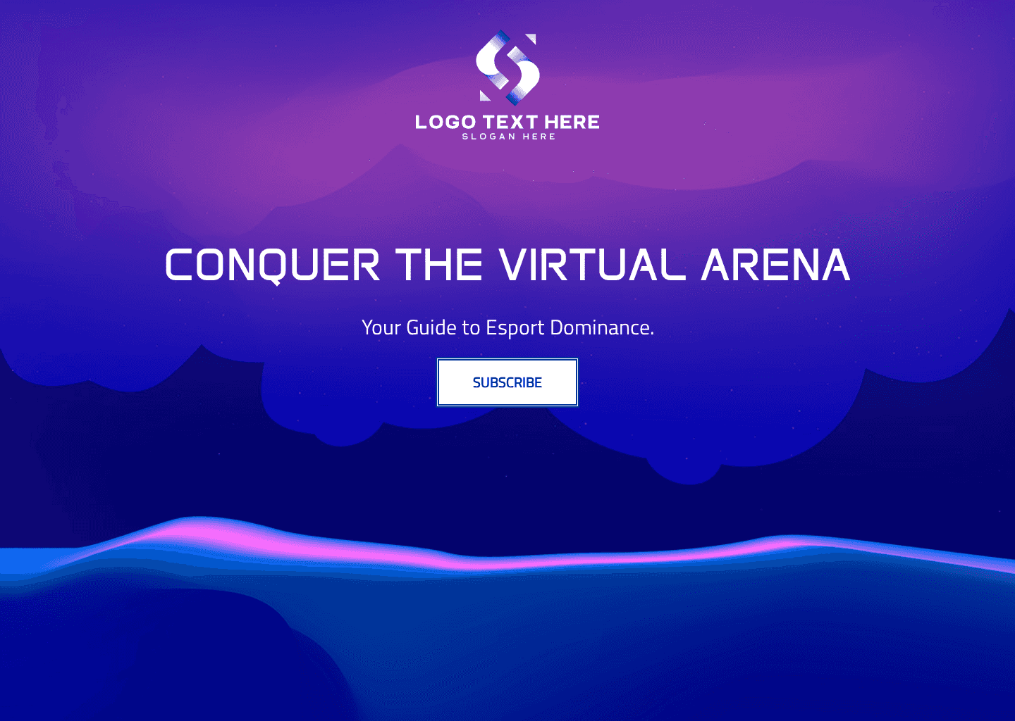 Esport Gamer Blog Website Preview