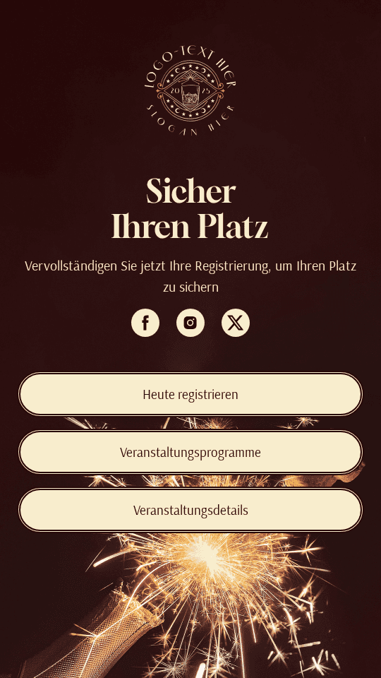 Generisches Venture-Treffen Link in Bio