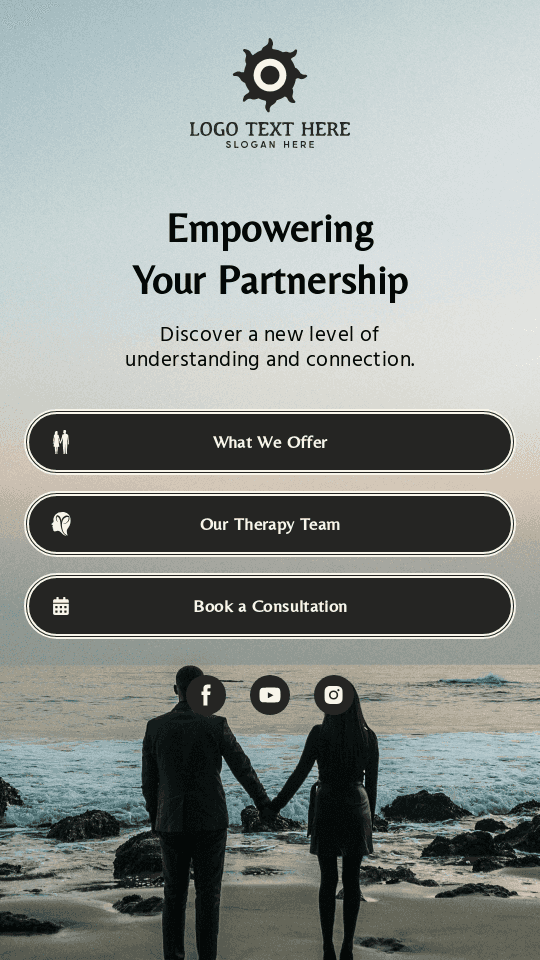 Professional Relationship Counseling Link in Bio Preview