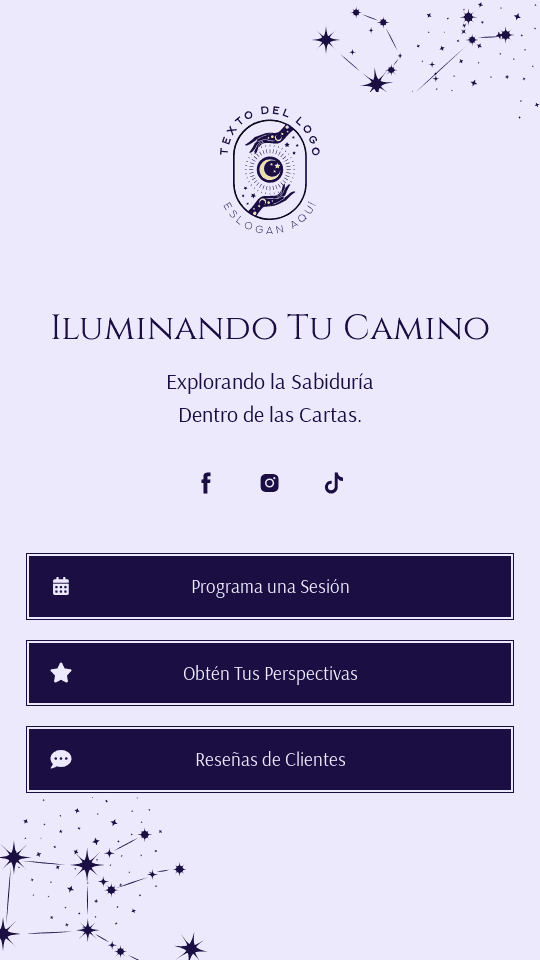 Perspectivas de Lectura de Tarot Website