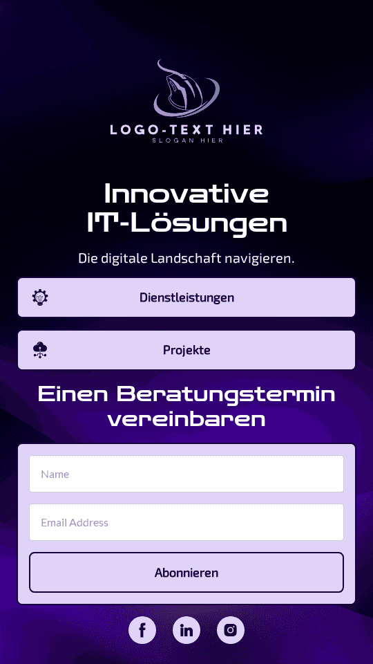 IT-Beratungsdienste Link in Bio