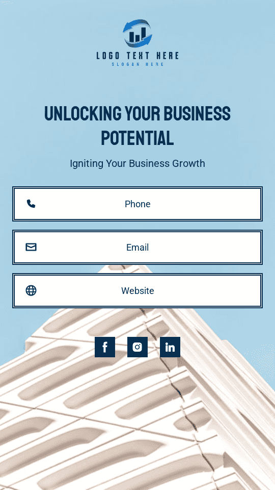 Home Builders Company Bio link template