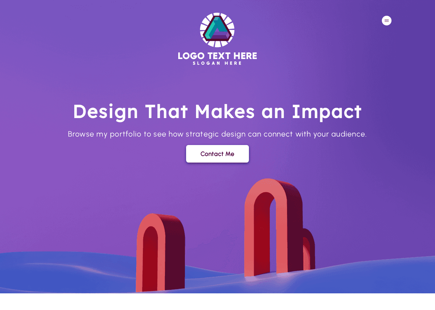 Graphic Designer Portfolio Website