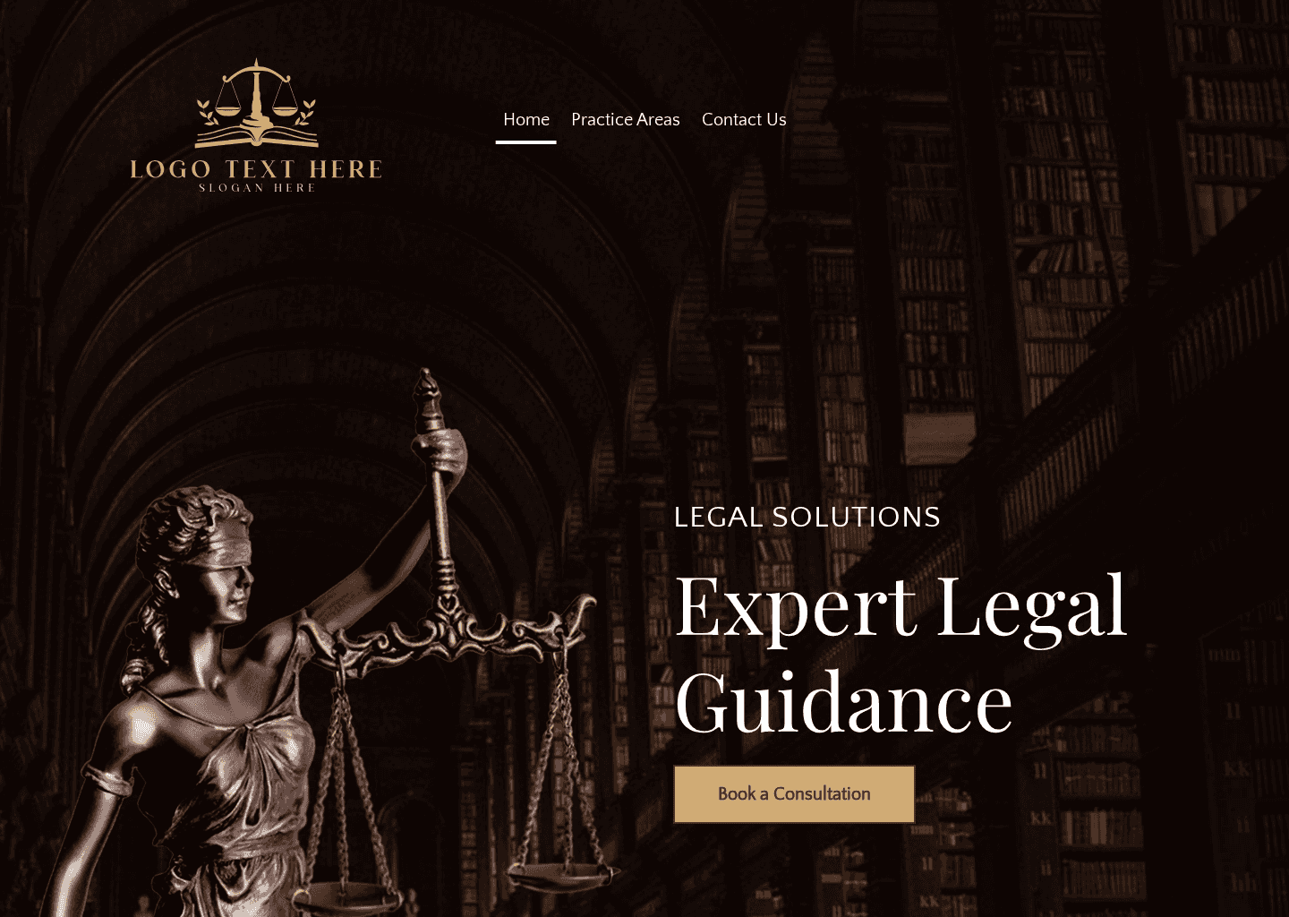 Legal Solutions Advisor Website Preview