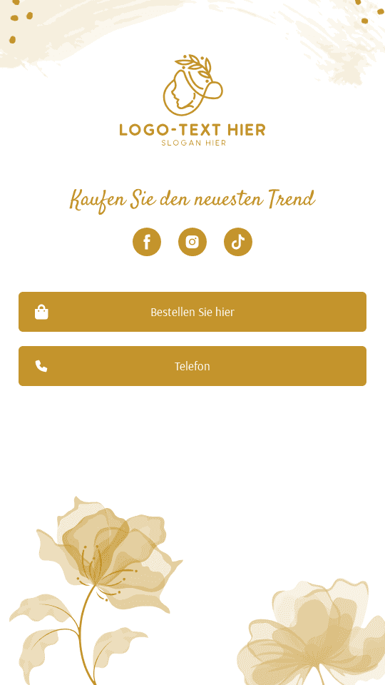 Elegante Geschäft einkaufen Link in Bio