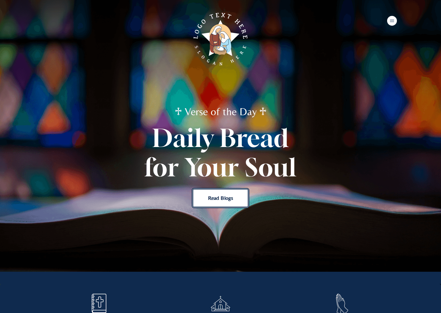 Biblical Reflections Blog Website Preview