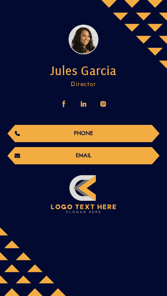 Sales Consultant Director Digital Business Card Preview