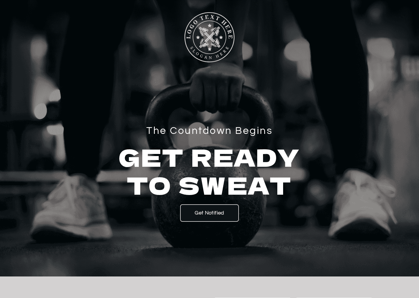 Gym Fitness Launch Website Preview
