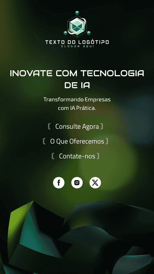 Empresa de Consultoria em IA Website