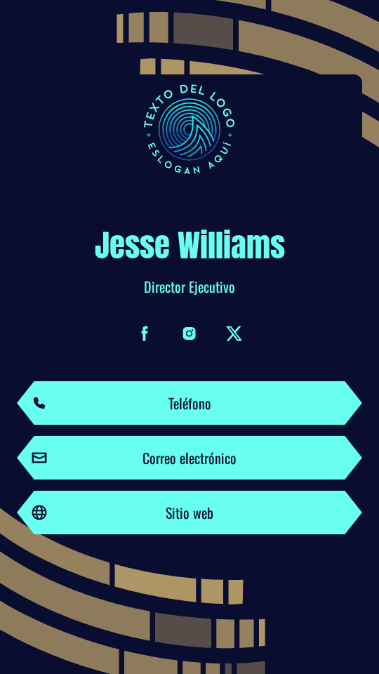 CEO de Empresa Moderna Digital Business Card