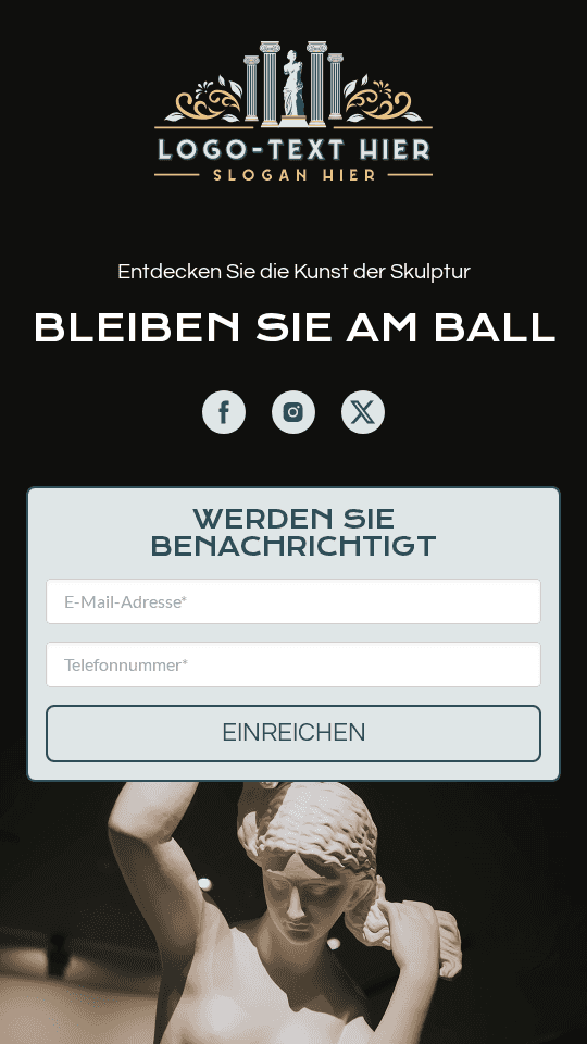 Skulpturenherstellung Start Link in Bio