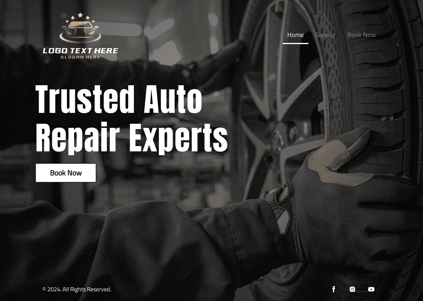 Car Auto Mechanic Website