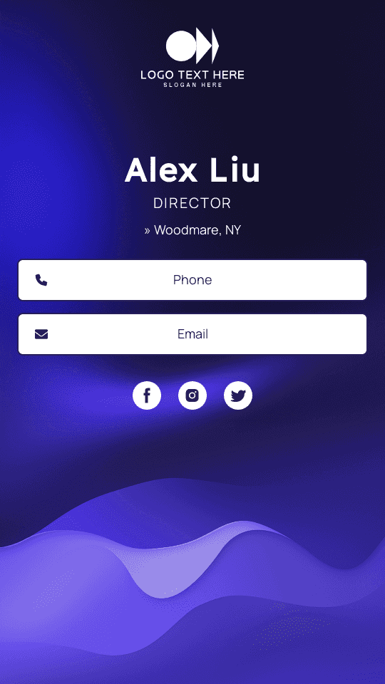 Business Consulting Director Digital Business Card