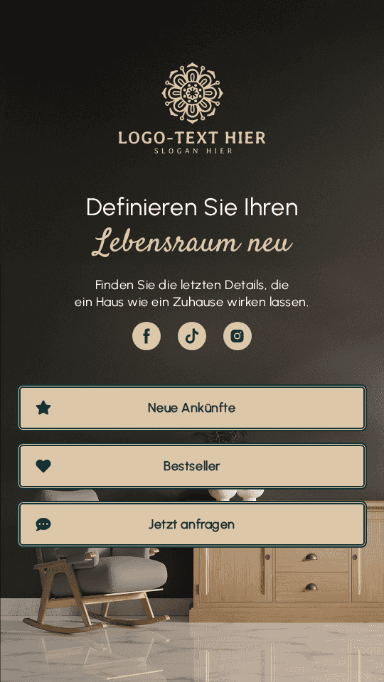 Heimdekorationsgeschäft Link in Bio