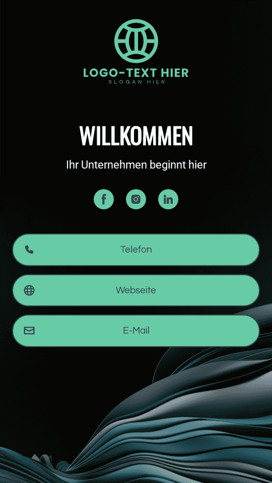 Unternehmensgeschäft Link in Bio