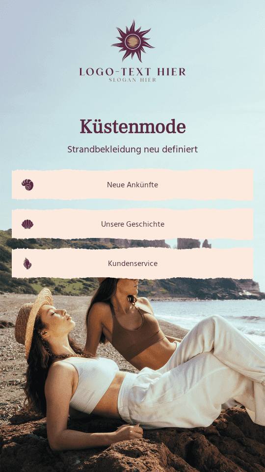 Strandmodegeschäft Link in Bio