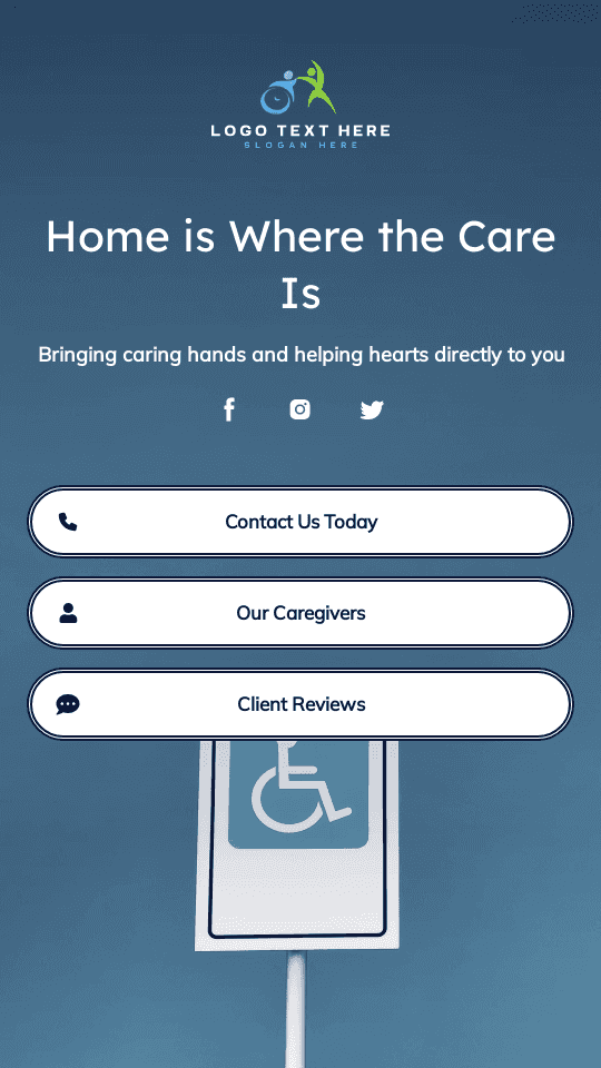 Home Disability Caretaker Link in Bio