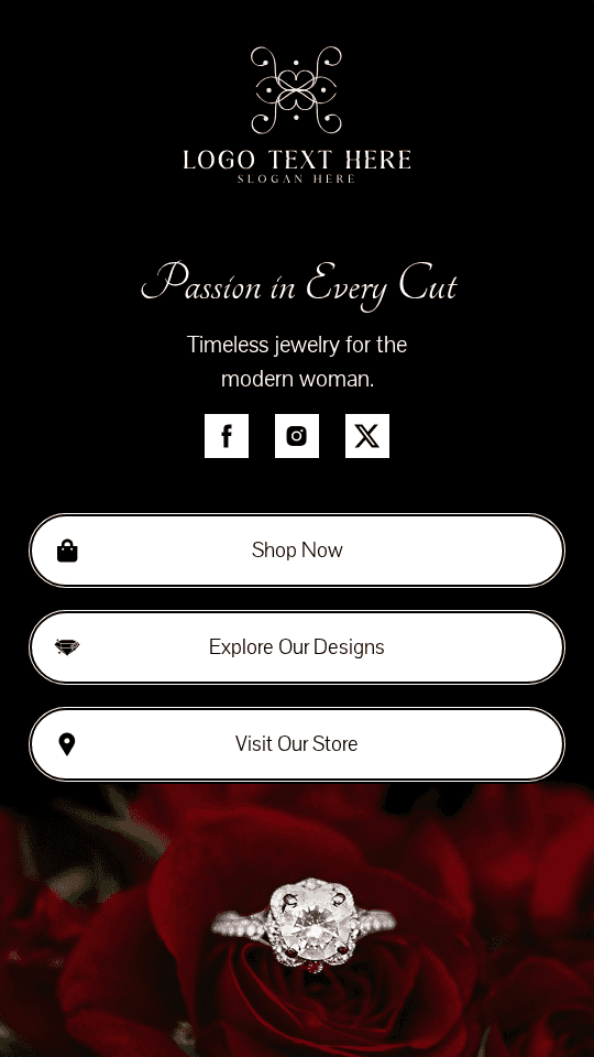 Luxury Jewelry Store  Link in Bio Preview