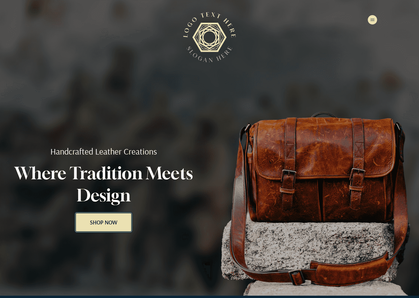 Artisan Leather Creations Website Preview