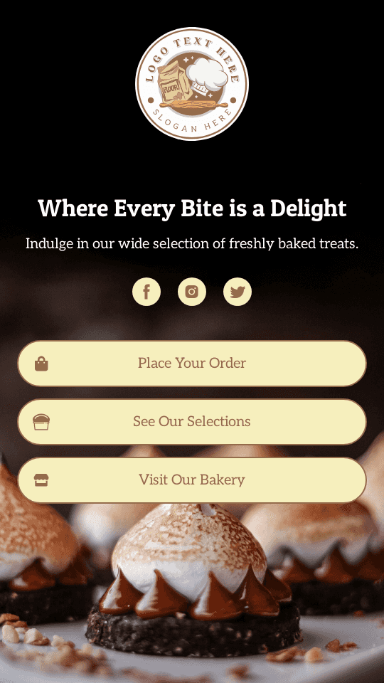 Bread Pastries Bakery Link in Bio Preview