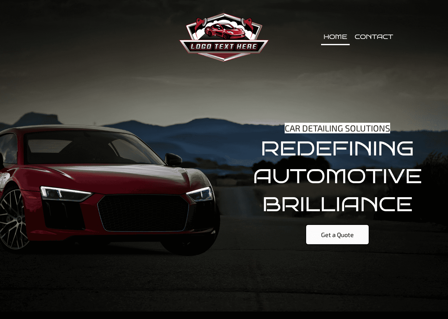 Prestige Auto Detailing Website Preview