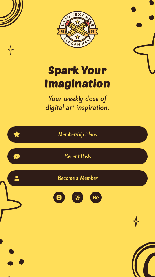 Sketch Art Membership Link in Bio Preview