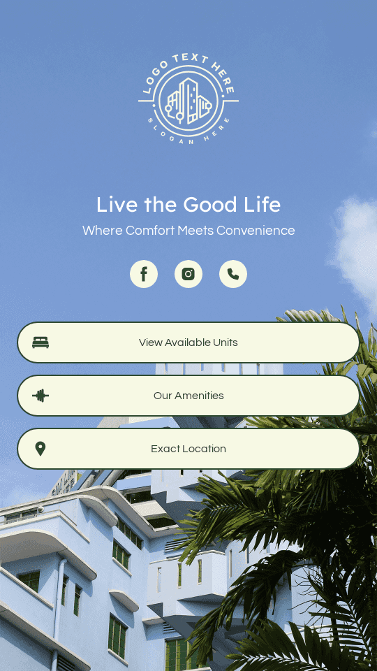 Apartment Rental Property Link in Bio Preview