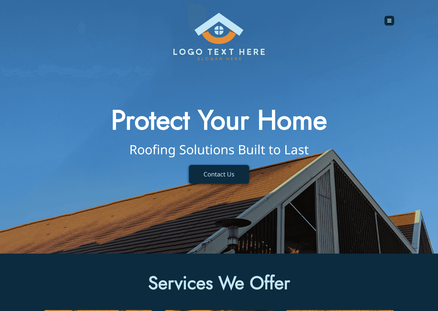 Roof Repair Website