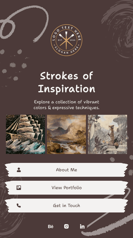 Creative Painter Gallery Link in Bio Preview