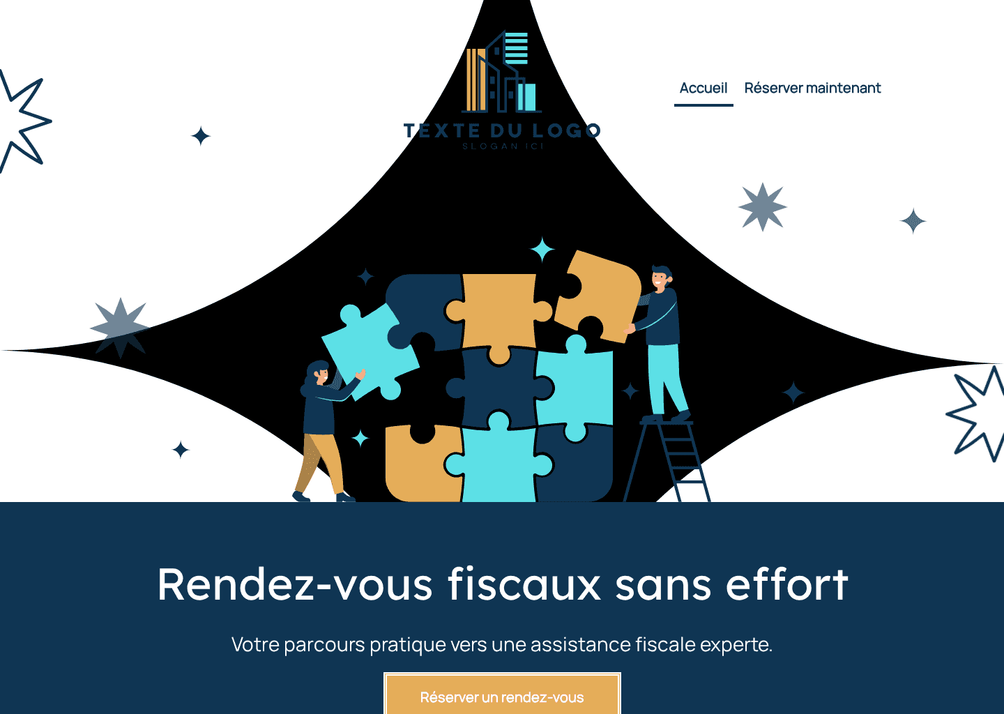 Planification des solutions fiscales Website Preview