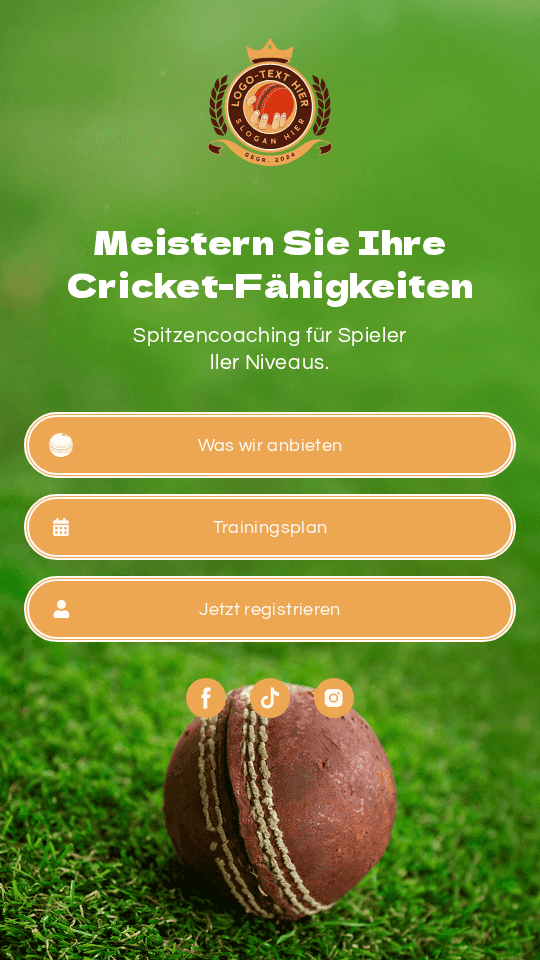 Cricket-Sporttraining Link in Bio