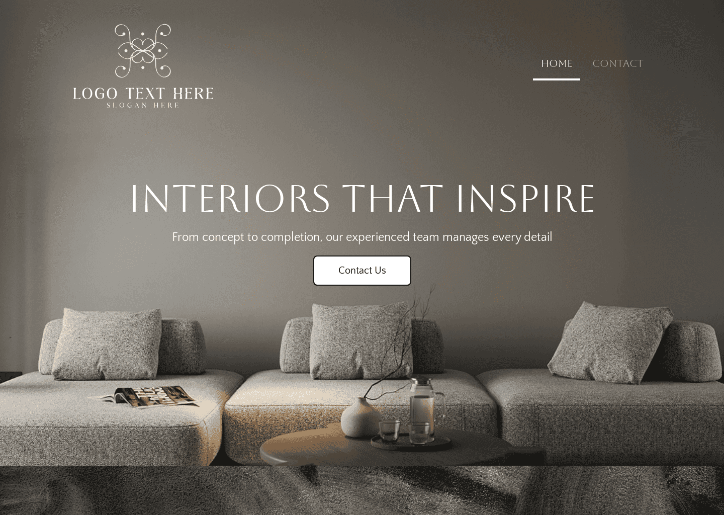 Home Interior Furniture Website Preview